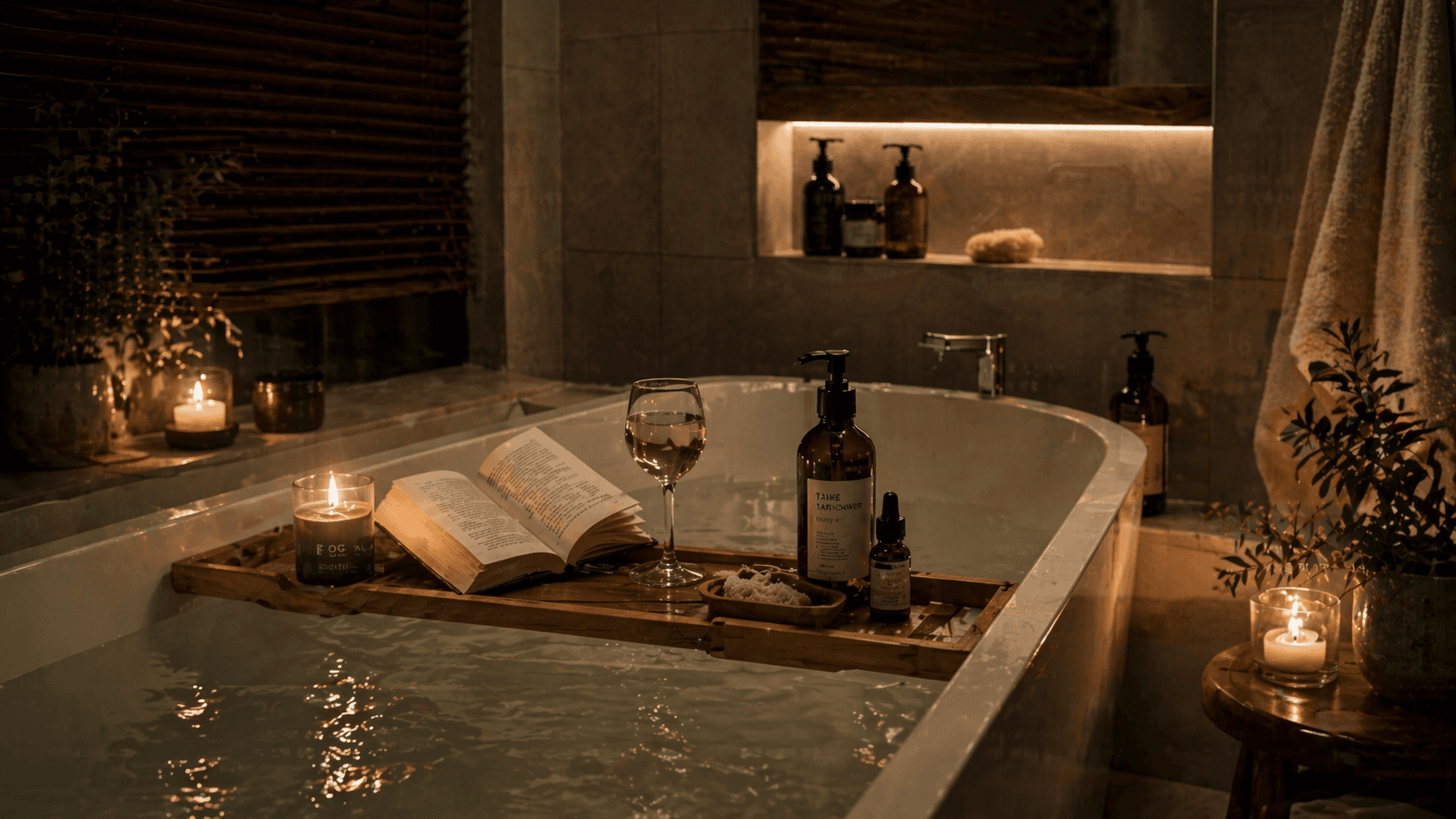 A Weekend Shower Ritual — Different From Weekdays